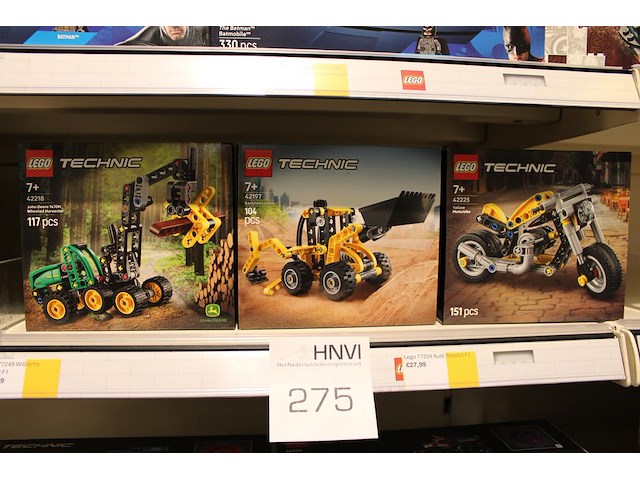 Lego technic, 3 stuks. - afbeelding 1 van  1