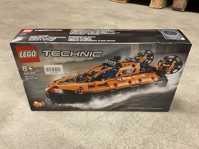Lego technic 42120 rescue hovercraft 2-in-1 set bouwstenen - afbeelding 1 van  2