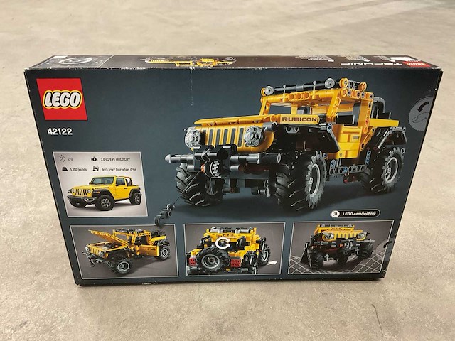 Lego technic jeep wrangler 42122 bouwstenen set - afbeelding 2 van  2