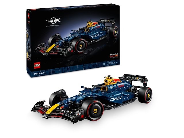 Lego technic oracle red bull racing rb20 f1 auto - afbeelding 2 van  6
