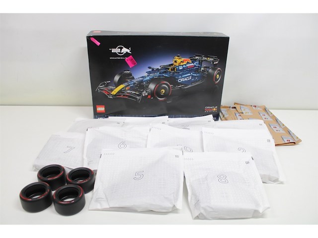 Lego technic oracle red bull racing rb20 f1 auto - afbeelding 5 van  6