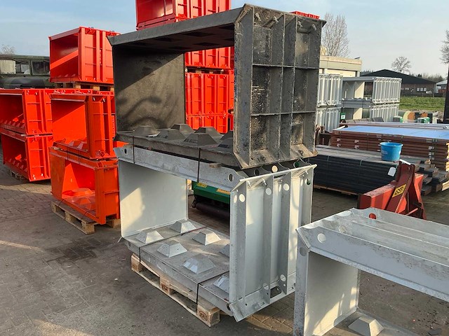 Legoblok betonmal (2x) - afbeelding 1 van  6