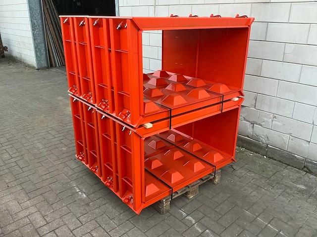 Legoblok betonmal (2x) - afbeelding 1 van  7