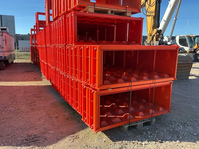 Legoblok betonmal (2x) - afbeelding 1 van  8