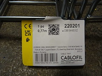 Legrand - cablofil - cbb 54/400 ez - draadgoot 0,77m (8x) - afbeelding 2 van  2