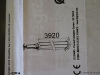 Legrand energiezuil snap-on 45mm 2 compartiment | type 65303 - afbeelding 5 van  5