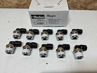 Legris 3109 60 22 male elbow 3/8 x 1/2npt (20x) - afbeelding 4 van  5