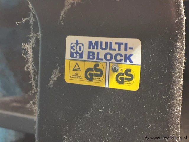 Legro multi-block lintafrolapparaat incl. diverse rollen lint - afbeelding 3 van  9