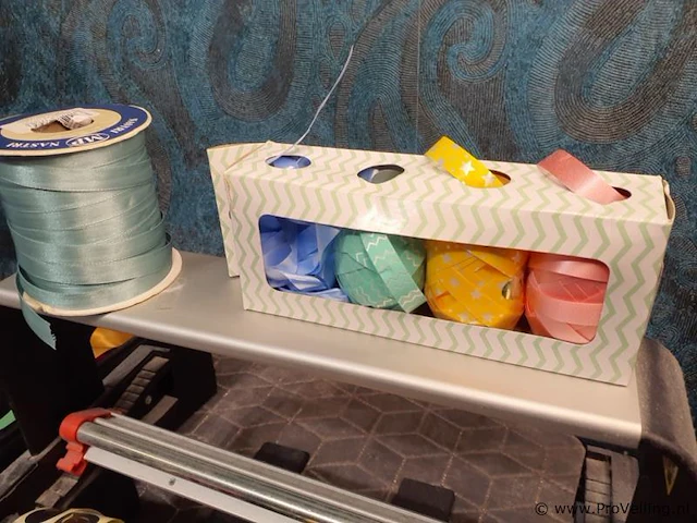 Legro multi-block lintafrolapparaat incl. diverse rollen lint - afbeelding 5 van  9