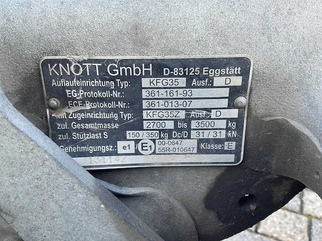 Leguan - 2008 - 80sx - hoogwerker ruw terrein met aanhanger - afbeelding 31 van  41