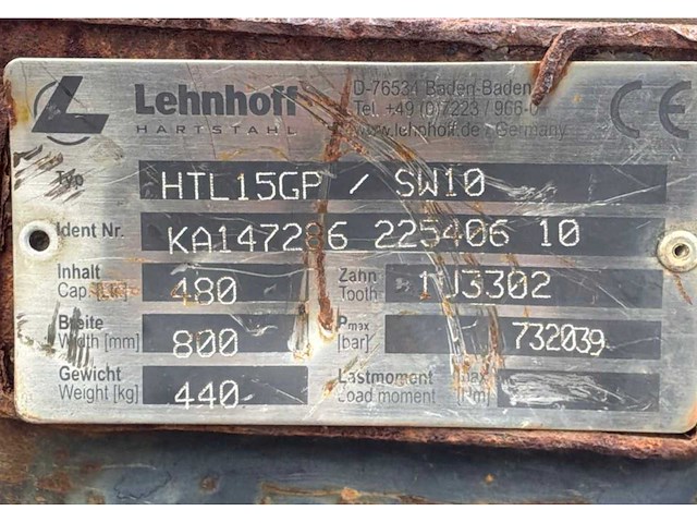 Lehnhoff graafbak - afbeelding 7 van  7