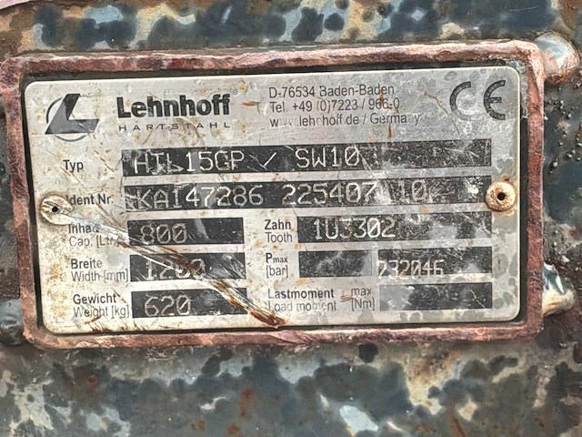 Lehnhoff sr10 graafbak - afbeelding 7 van  7