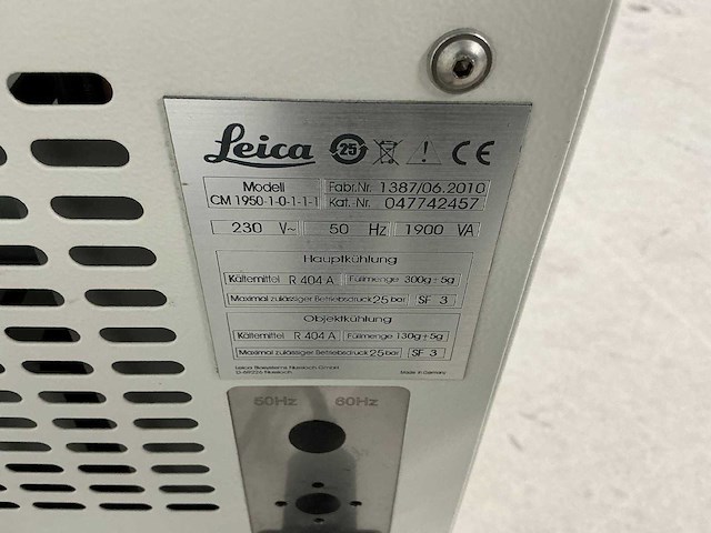 Leica - cm 1950 config.3eu - cryostaat - afbeelding 4 van  4