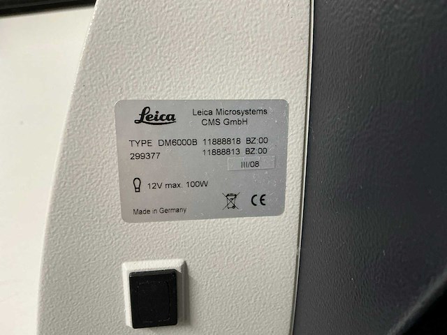 Leica - dm6000b - fluorescence microscope - afbeelding 3 van  11