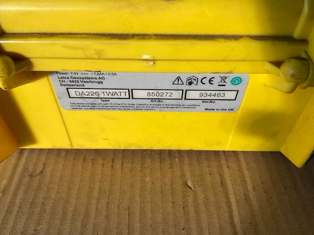 Leica da220 1 watt signaaltransmitter - afbeelding 5 van  5