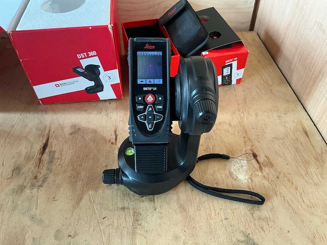 Leica disto x4 afstandsmeter met dst 360 adapter - afbeelding 3 van  6
