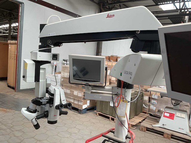 Leica f40 operating light microscope - afbeelding 4 van  10