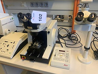 Leica jung rm2055 microscoop opstelling - afbeelding 1 van  4