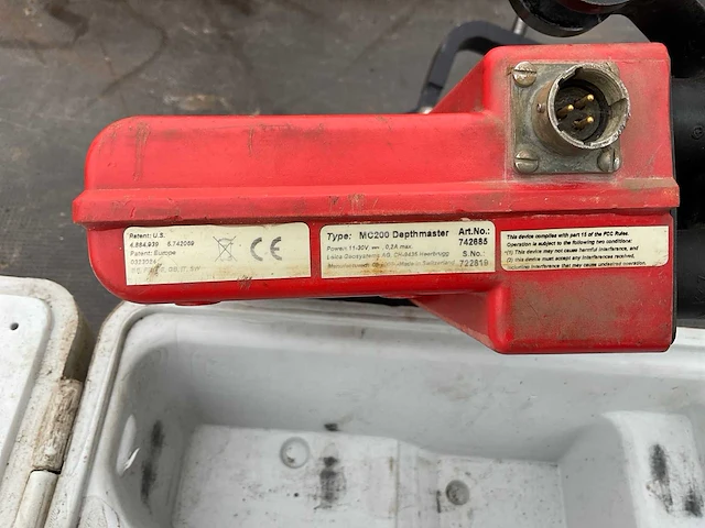 Leica mc200 depthmaster machine ontvanger - afbeelding 2 van  2