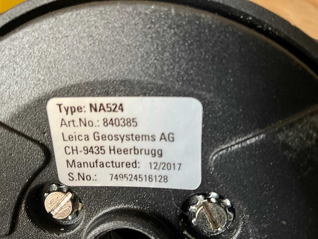 Leica na524 waterpasinstrument - afbeelding 4 van  5