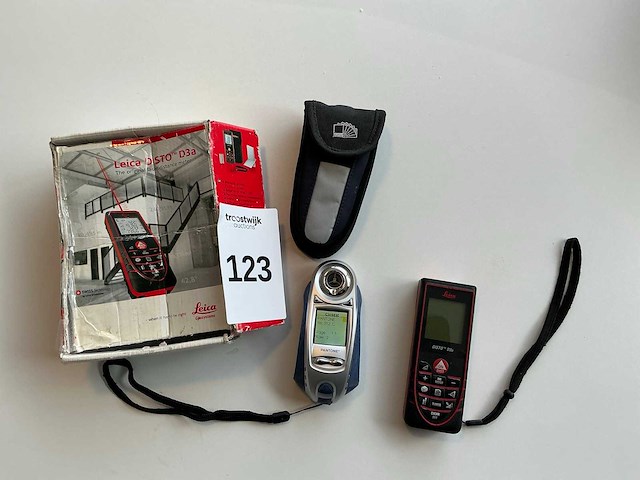 Leica / pantone mobiele meetapparatuur & testapparatuur (2x) - afbeelding 1 van  4