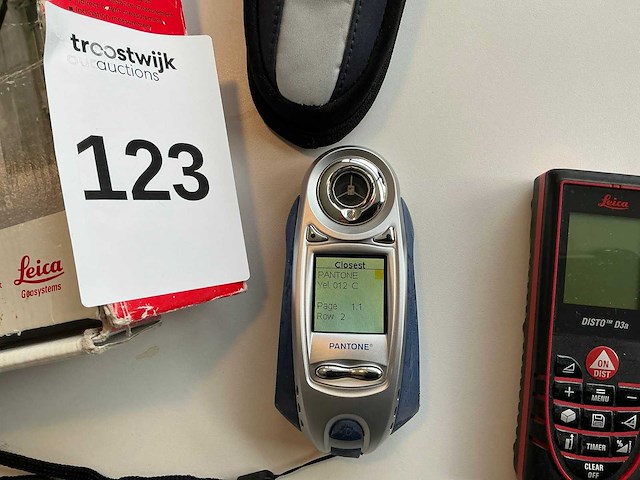 Leica / pantone mobiele meetapparatuur & testapparatuur (2x) - afbeelding 2 van  4