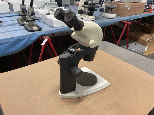 Leica s4e microscope - afbeelding 3 van  5