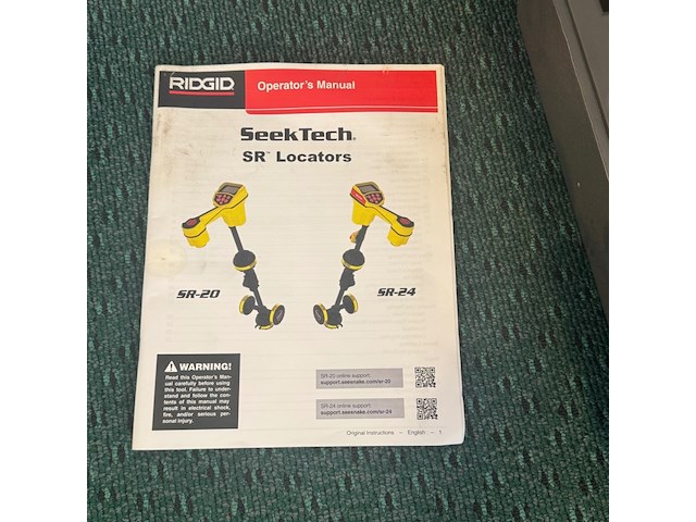 Leiding plaats bepaler, ridgid, sr-24 le - afbeelding 5 van  7