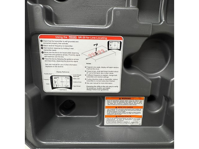 Leiding plaatsbepaler, ridgid, sr-24 le - afbeelding 7 van  7