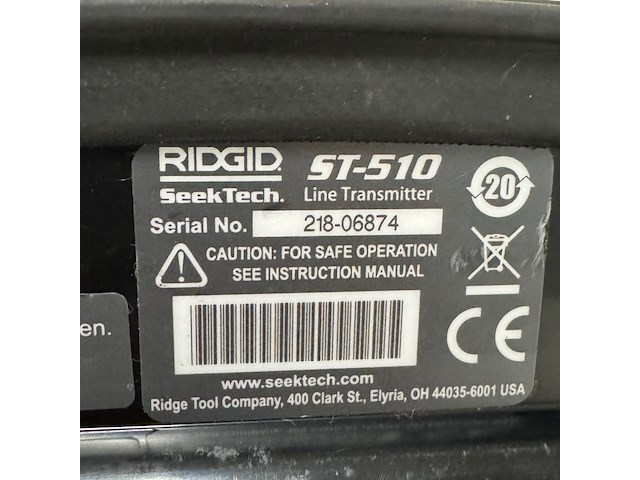 Leidingzoeker ridgid, seektech st510 - afbeelding 4 van  5