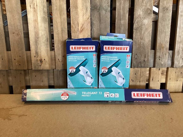 Leifheit - ramenlapper + droogrek (3x) - afbeelding 1 van  2
