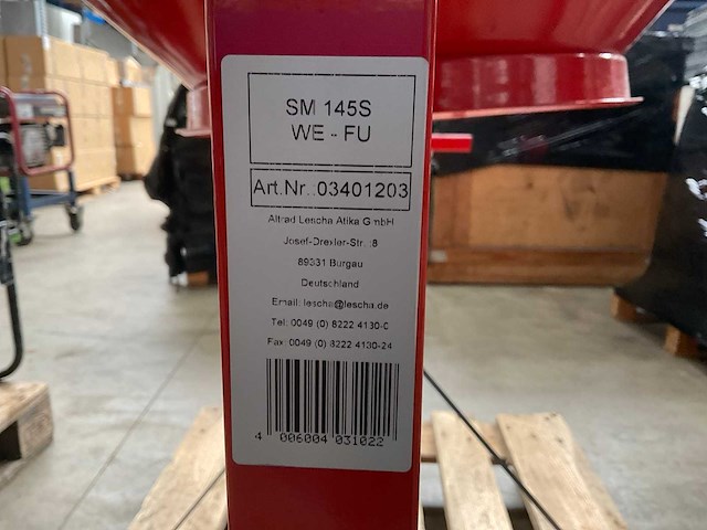 Leischa sm 145s betonmolen - afbeelding 4 van  5