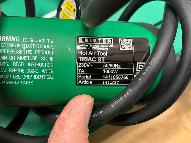 Leister triac st heteluchtpistool - afbeelding 4 van  4