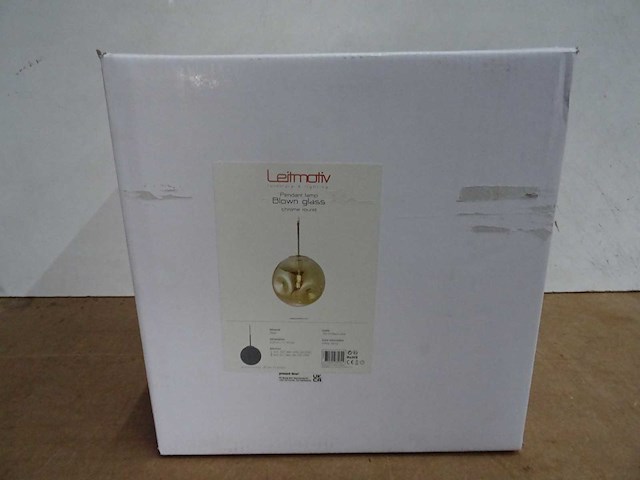 Leitmotiv - blown glass - hanglamp - afbeelding 2 van  2