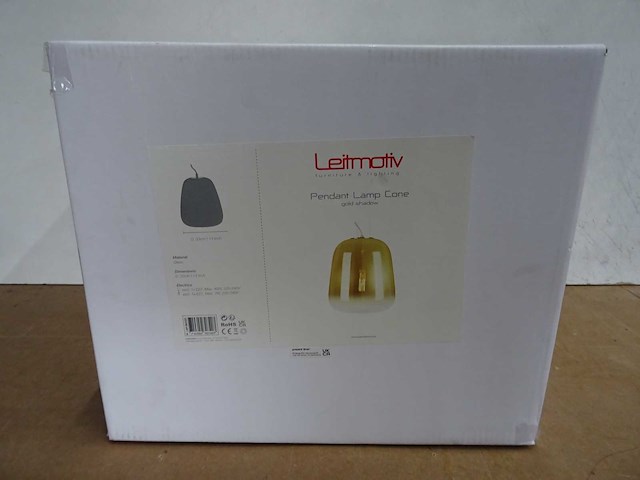 Leitmotiv - cone - hanglamp - afbeelding 2 van  2
