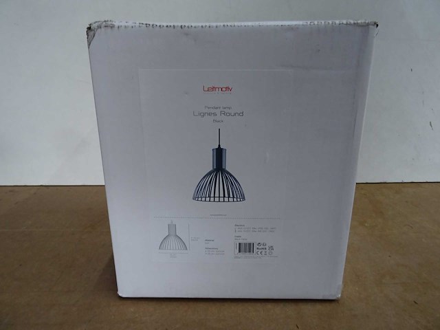 Leitmotiv - lignes round - hanglamp (20x) - afbeelding 2 van  2