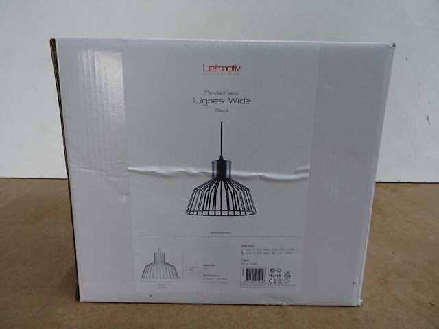 Leitmotiv - lignes wide - hanglamp (10x) - afbeelding 2 van  2