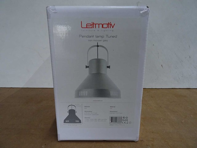 Leitmotiv - tuned - hanglamp (2x) - afbeelding 2 van  2