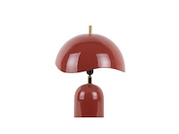 Leitmotiv tafellamp querido rode oker 25cm - afbeelding 2 van  3