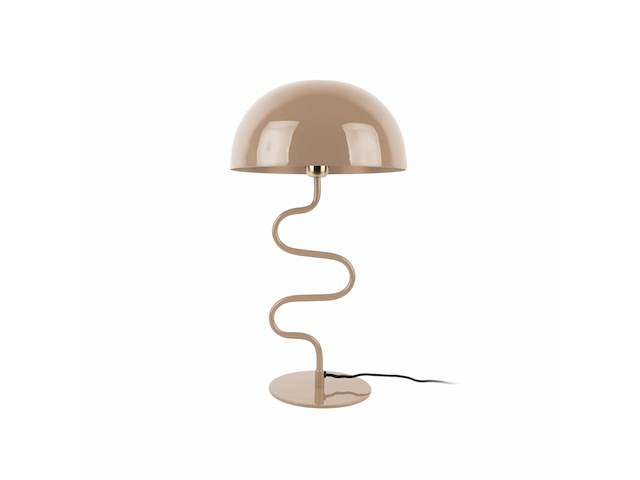 Leitmotiv tafellamp twist bruin 31x31x54cm - afbeelding 1 van  2