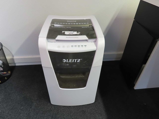 Leitz - iq autohead office 150 p5 - papier shredder - afbeelding 1 van  2