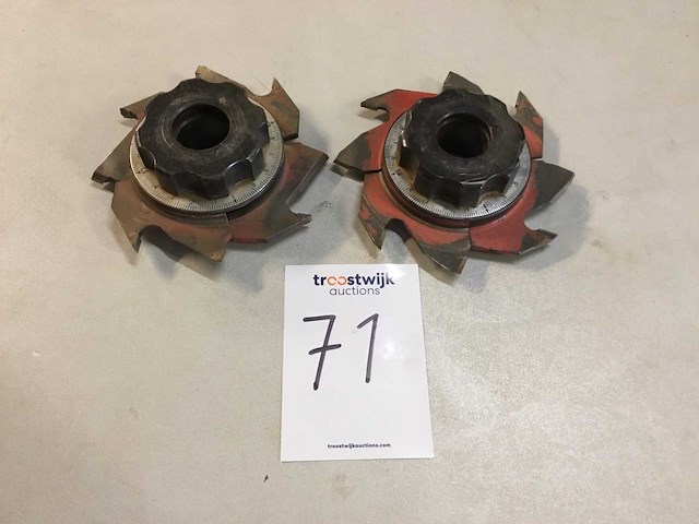 Leitz freesgereedschap (2x) - afbeelding 1 van  3