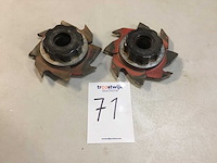 Leitz freesgereedschap (2x) - afbeelding 1 van  3