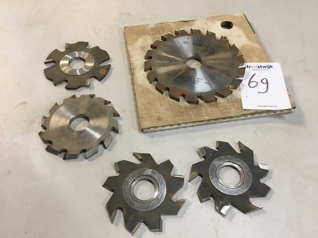 Leitz freesgereedschap (5x) - afbeelding 1 van  6