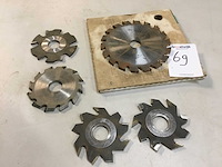 Leitz freesgereedschap (5x) - afbeelding 1 van  6