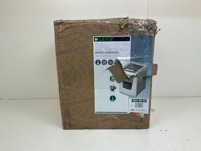 Leitz iq autofeed small office 100 p4 papierversnipperaar - afbeelding 9 van  9