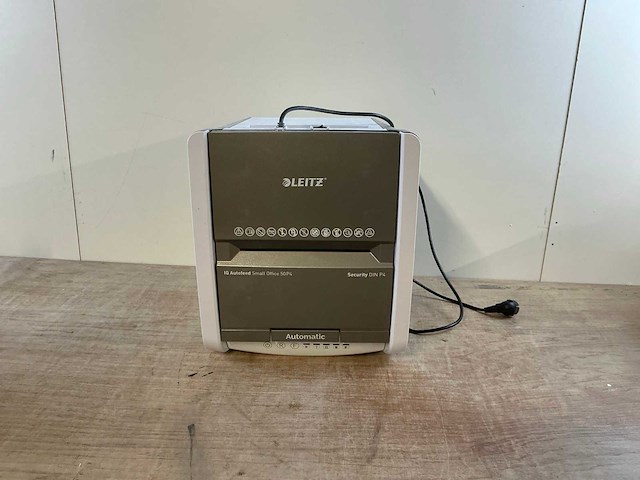 Leitz iq autofeed small office 50p4 papier shredder - afbeelding 3 van  8