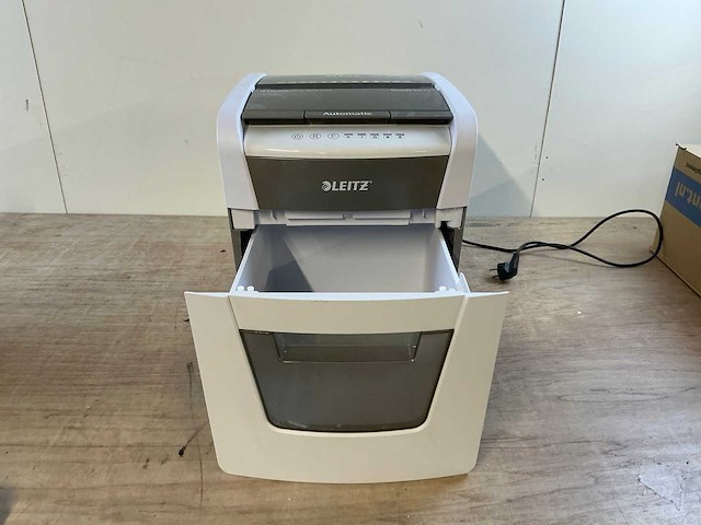 Leitz iq autofeed small office 50p4 papier shredder - afbeelding 4 van  8