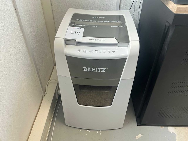 Leitz iq home office 150 p5 papiervernietiger - afbeelding 2 van  3