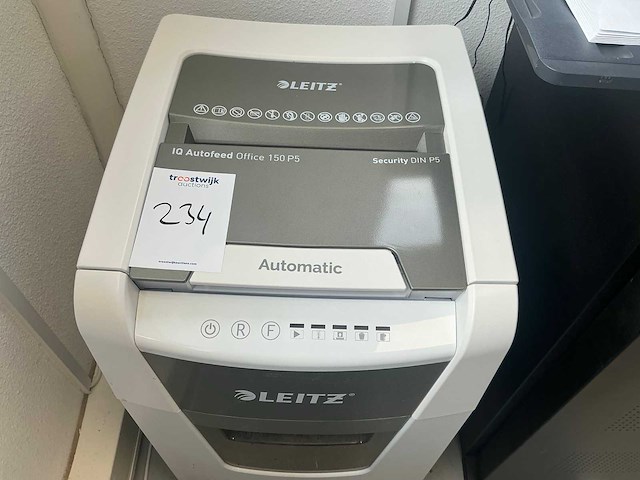 Leitz iq home office 150 p5 papiervernietiger - afbeelding 3 van  3